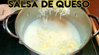 Aprender hacer salsa de queso | Receta fácil de salsa de queso | salsa de queso | cheese sauce