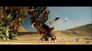 Ponies watch Transformers 2 - Final Battle