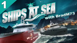 SHIPS AT SEA - Early Access:  Episode 1:  Starting Tutorial + Pre-Release Graphics issues (fixed)