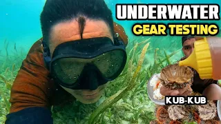 UNDERWATER GEAR TESTING | SWAKI FOOD TRIP | MarinongDj