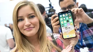 My Day at Apple with the new iPhone X!