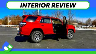 2023 4Runner TRD Off-Road Premium Interior Review by Toyota