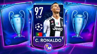 4 Șanse la RONALDO de 97 și Turneul CHAMPIONS LEAGUE din FIFA Mobile 19