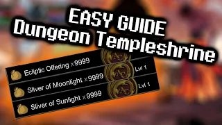 Full Guide How to Dungeon Temple Shrine No Potion