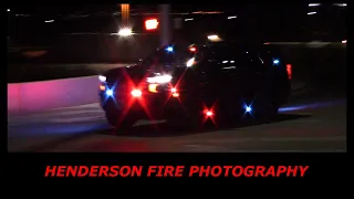 **SWAT** Henderson Police Department UNMARKED Chevy Tahoe Responding