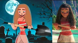 Moana Song Scene | Funny Drawing Meme | Part 2