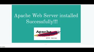 Linux tutorial | How to install Apache Web Server in Linux