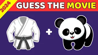 Guess the Movie by Emoji | 🎬🐼 Emoji 2024 🎬Cat Quiz