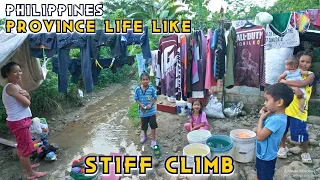 UNFORGETABLE STIFF CLIMB AT BARANGAY BAGONG SILANGAN | PROVINCE LIFE LIKE IN QUEZON CITY  [4K] 🇵🇭