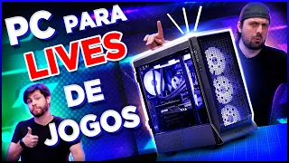 Montando um PC GAMER para fazer lives de jogos! (Ceres 500 + 7800X3D + RTX 4070Ti)