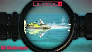 HITMAN 2 - All Epic Challenge Assassination | Haven Island (DLC)