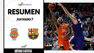 Valencia Basket - Barça (71-68) RESUMEN | Liga Endesa 2023-24