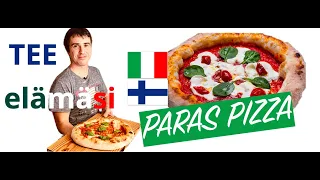Tee elämäsi paras pizza, osa 1: taikina | Napolilaistyyppinen pizza pizzakivellä
