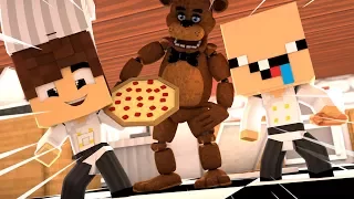 VIRAMOS PIZZAIOLOS DA PIZZARIA DO FIVE NIGHTS AT FREDDY'S ! - MINECRAFT