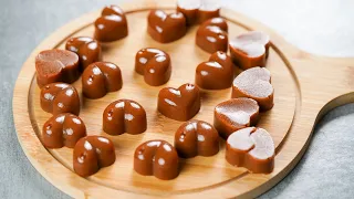 Caramel Candy Recipe In Easy Way | Christmas Toffee Chocolate Recipe | Caramel Toffee Recipe