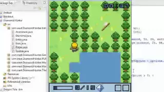 Diamond Hunter - Java 2D Game with source code