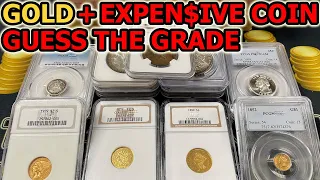 Gold & Rare Coin Grading Unboxing (Nice Coins!) + Practice: Guess The Grade