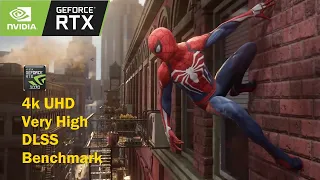 RTX 3070 AMP OC || Spider man Remastered || 4k UHD || DLSS benchmark