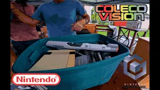 We STUMBLED on a HUGE NINTENDO & COLECOVISION LOT, A GAMECUBE HOLY GRAIL and SO MUCH MORE!!