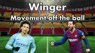 Winger movement off the ball