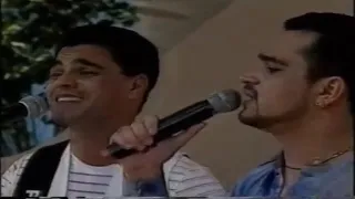 Programa Ana Maria Braga | Zezé Di Camargo & Luciano canta "Saudade de Minha Terra" RECORD TV 1997