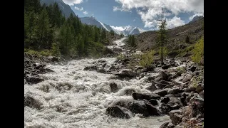 Алтай на авто день 5 ледники Актру