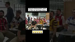 HASSAN SALIHAMIDZIC ZAHLT 10 BIER FÜR DIE DOPPELPASS GÄSTE 😂😂😂😂😂😂😂