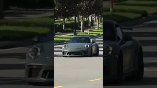 Crazy LOUD Porsche 911 GT3 Downshifts *CRAZY Sounds