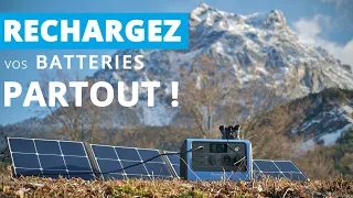 RECHARGEZ vos BATTERIES DRONE partout : STATION DE CHARGE BLUETTI EB70 PowerOak