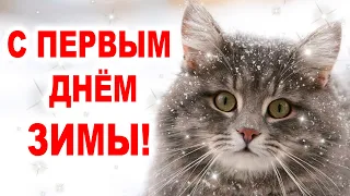 КРАСИВОЕ ПОЖЕЛАНИЕ С Первым Днём Зимы! Красивое Поздравление! 1 ДЕКАБРЯ