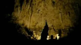 Carlsbad Caverns:  Natural Entrance and Inside Big Room