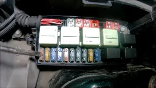 Mini Cooper fuses and relays