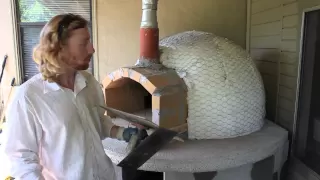 Plastering wood burning Pizza Oven