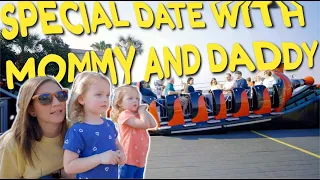 Quints Ava and Olivia Get Special Date with Mommy and Daddy