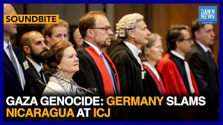 Gaza Genocide: Germany Slams Nicaragua At ICJ | Dawn News English