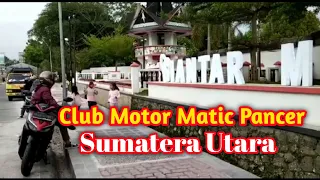 Club motor matic touring to lake toba