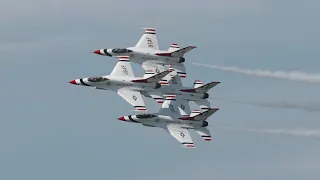 Air Force Thunderbirds || Fast & Low || Cleveland National Air Show 2023