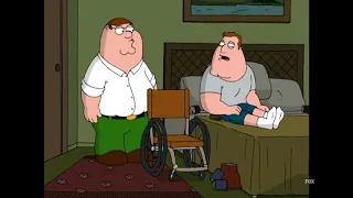 Family Guy - Peter cheers up Joe