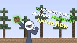 MINECRAFT ANIMATION - My first adventure in minecraft | I'mTeru