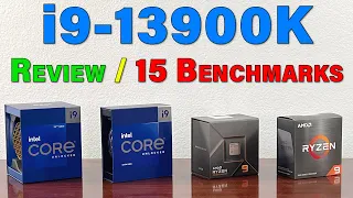 i9-13900K Review - Too Hot to Handle? - vs 5950X, 7950x, 12900K - Which Should You Buy?