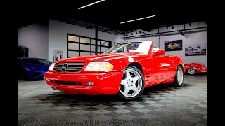 2002 Mercedes Benz SL500! Rare R129 Model! Only 29K original miles! Magma Red Paint! 5.0L V8!