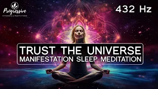 Trust The Universe, Guided Sleep Meditation, Attract Your Dreams Manifestation Meditation