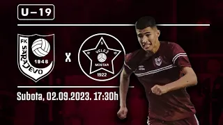 U-19 l FK SARAJEVO - FK VELEŽ (Live stream)