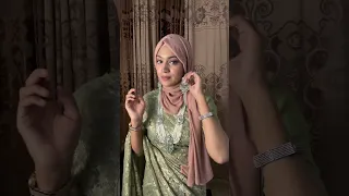 Hijab tutorial with earring