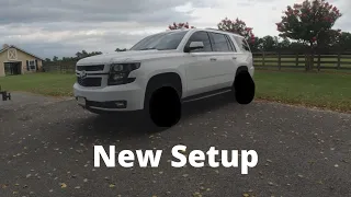 2015-2020 Tahoe setup wheels and tires 22x9 on 33's.