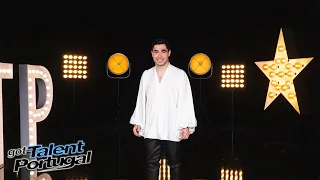 Paulo Ferreira, a cantar "E Lucevan Le Stelle" de Giacomo Puccini. | Got Talent Portugal 2022