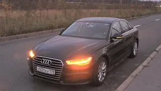 Audi A6 C7 бизнес седан выделяющийся на фоне большинства!