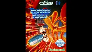 Thunder Force III Mania Full Run No Miss! Analogue Mega SG