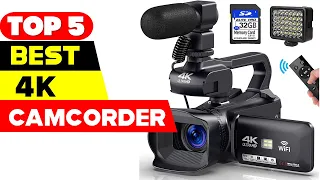 Top 5 4K Camcorders for Capturing Your Life in Ultra HD
