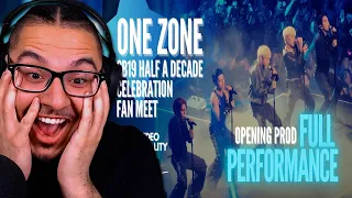 SB19 FULL PERFORMANCE (One Zone: Half A Decade Celebration Fan Meet) | REACTION